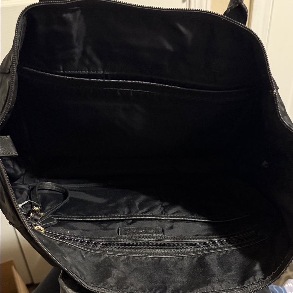 Michael Kors Black Leopard Print Tote - Picture 4 of 4